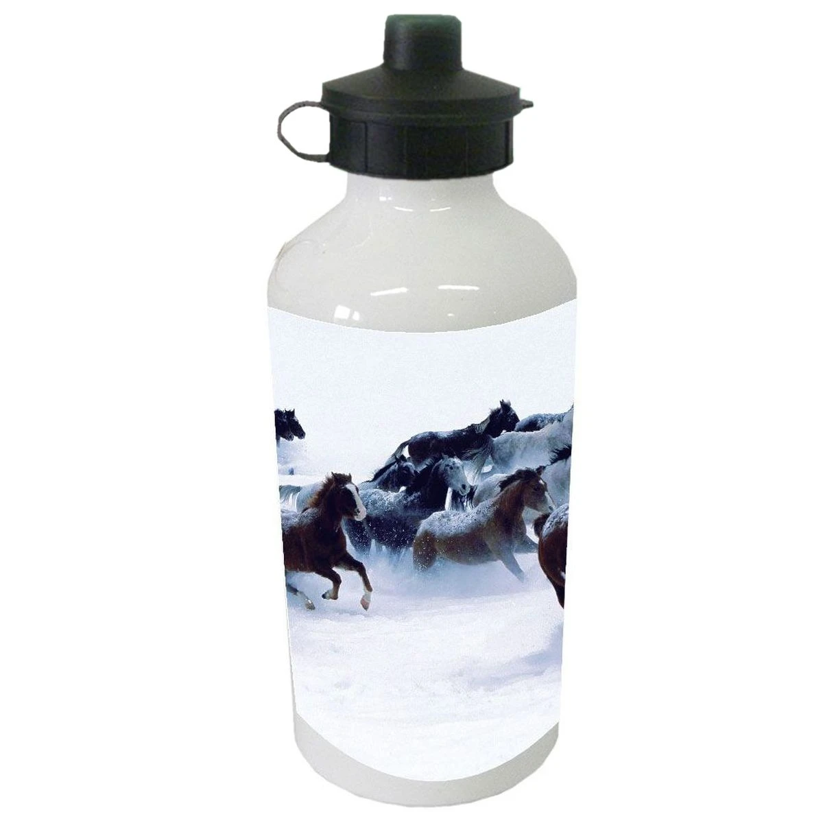 Bidon Sport Chevaux Au Galop Aluminium Par CBKreation