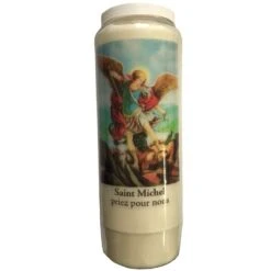 Bougie De Neuvaine De L'Archange Saint Michel - Protection