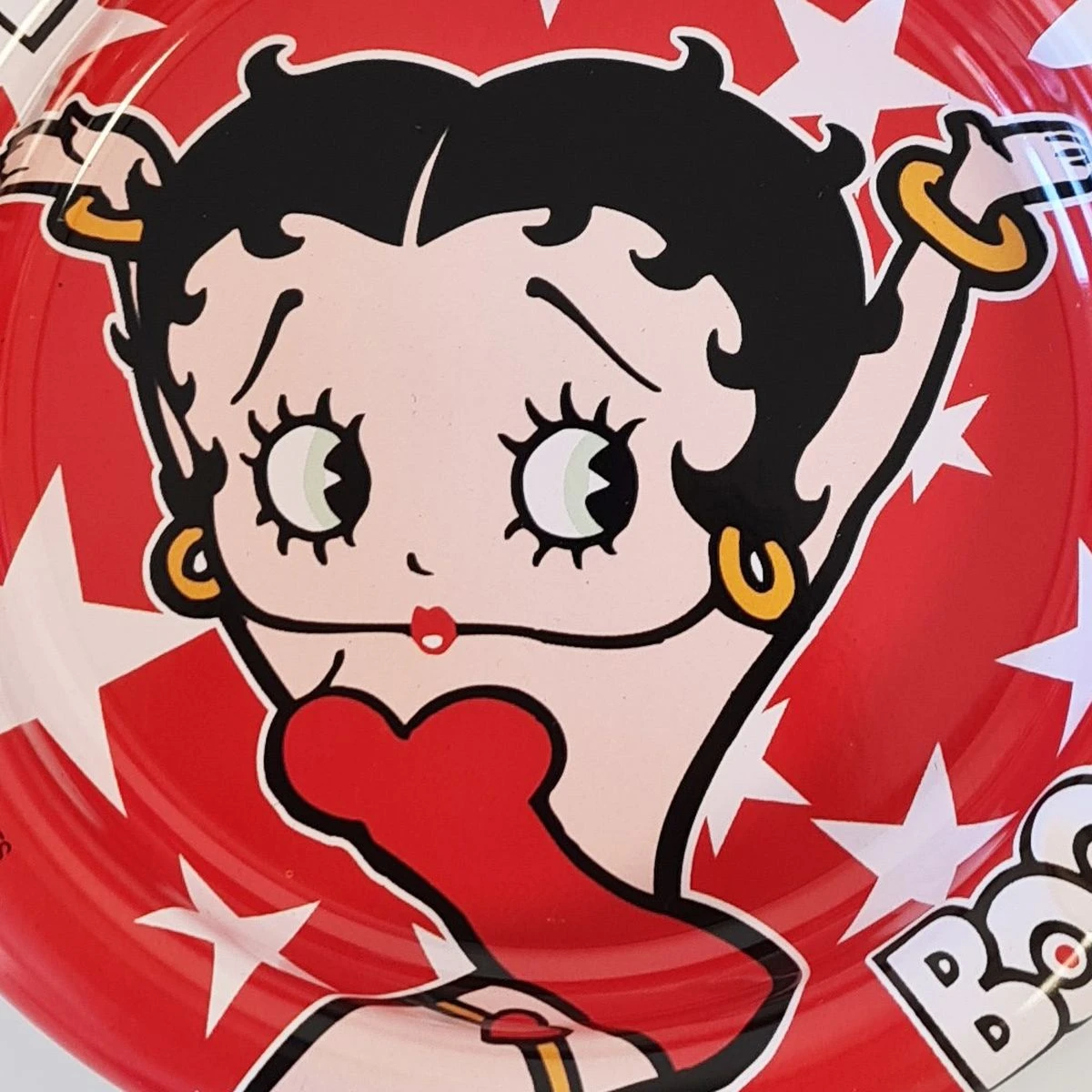 Cendrier Betty Boop En Métal - Stars