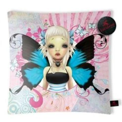 Coussin Carré Gothic Lolita Blanc