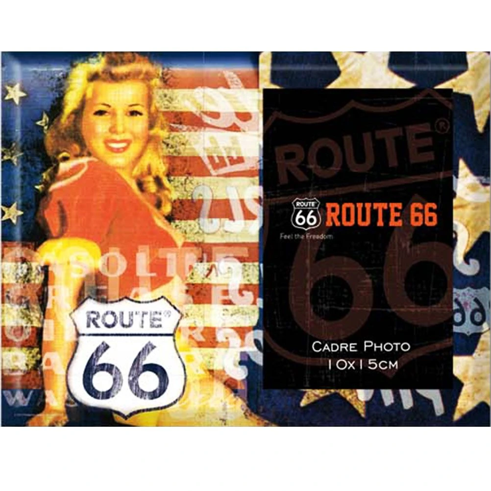 Cadre Photo Route 66 Pin-up