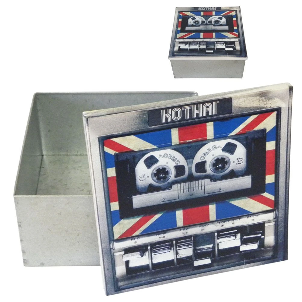 Grande Boite En Zinc Kothai Lecteur Cassette