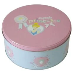 Grande Boite Ronde En Métal Disney Princesses Cendrillon