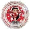 Cendrier Classique En Verre Betty Boop Stars