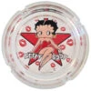 Cendrier Classique En Verre Betty Boop