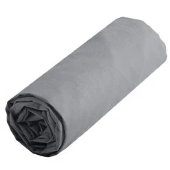 Drap Housse Couleur Gris Perle 90 X 190 Cm - 57 Fils - ALICIA