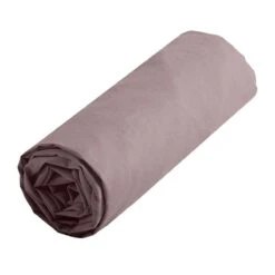 Drap Housse Taupe 140 X 190 Cm - Alicia