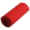 Drap Housse Couleur Rouge 160 X 200 Cm - Alicia - 57 Fils