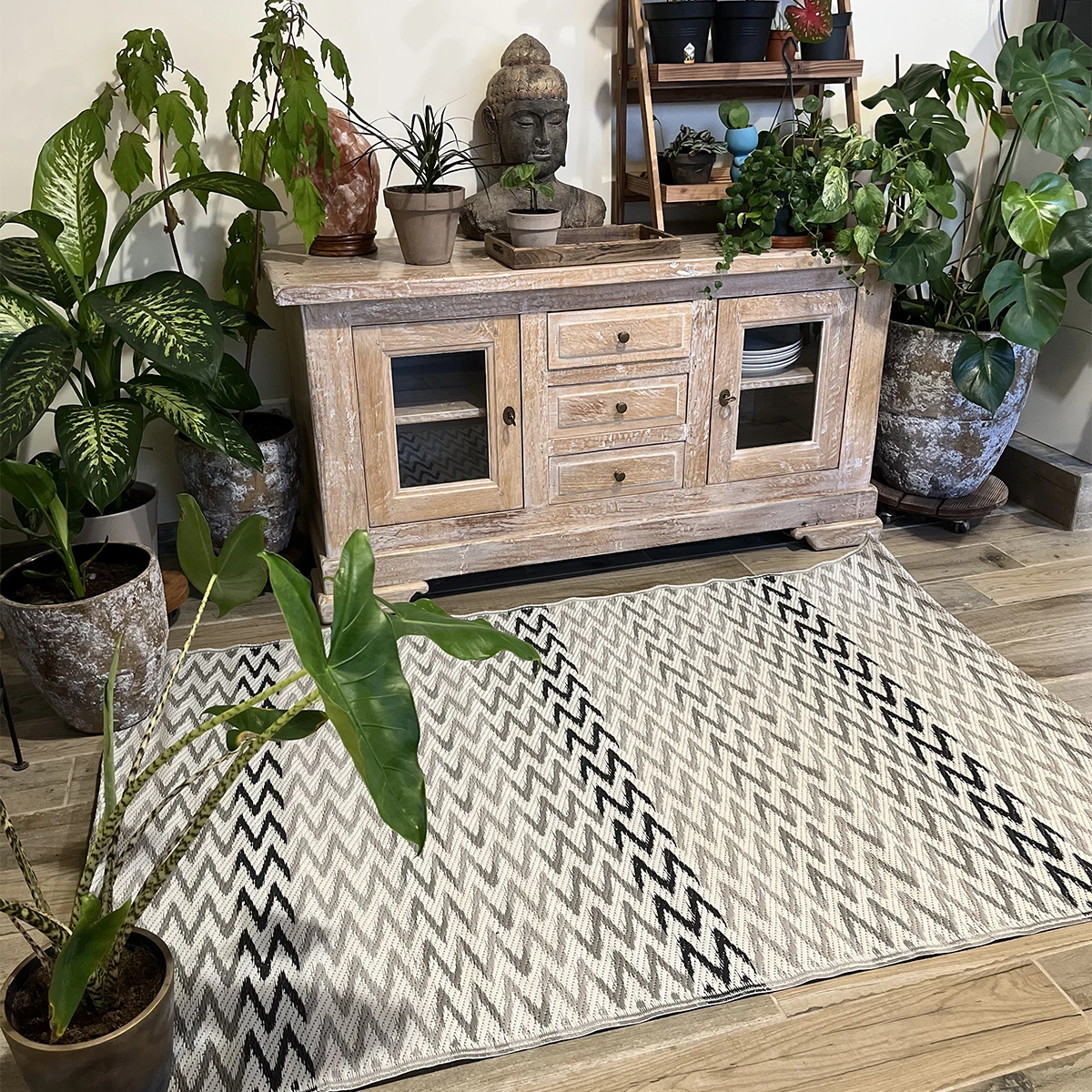 Tapis D'exterieur Ikati 120 X 180 Cm - Gris – Image 2