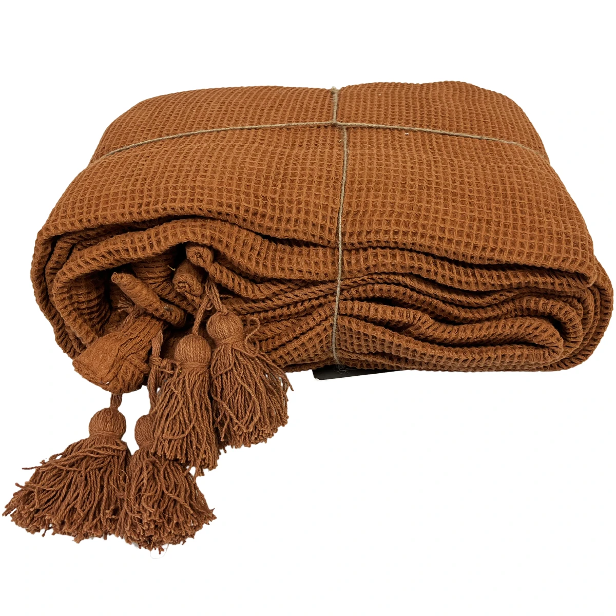 Couvre Lit Vivace - 260 X 240 Cm - Terre Cuite – Image 3