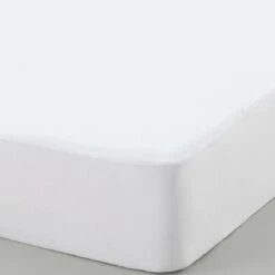 Protège Matelas Coton Molleton Softy - Alèse 140 X 190 X 30 Cm