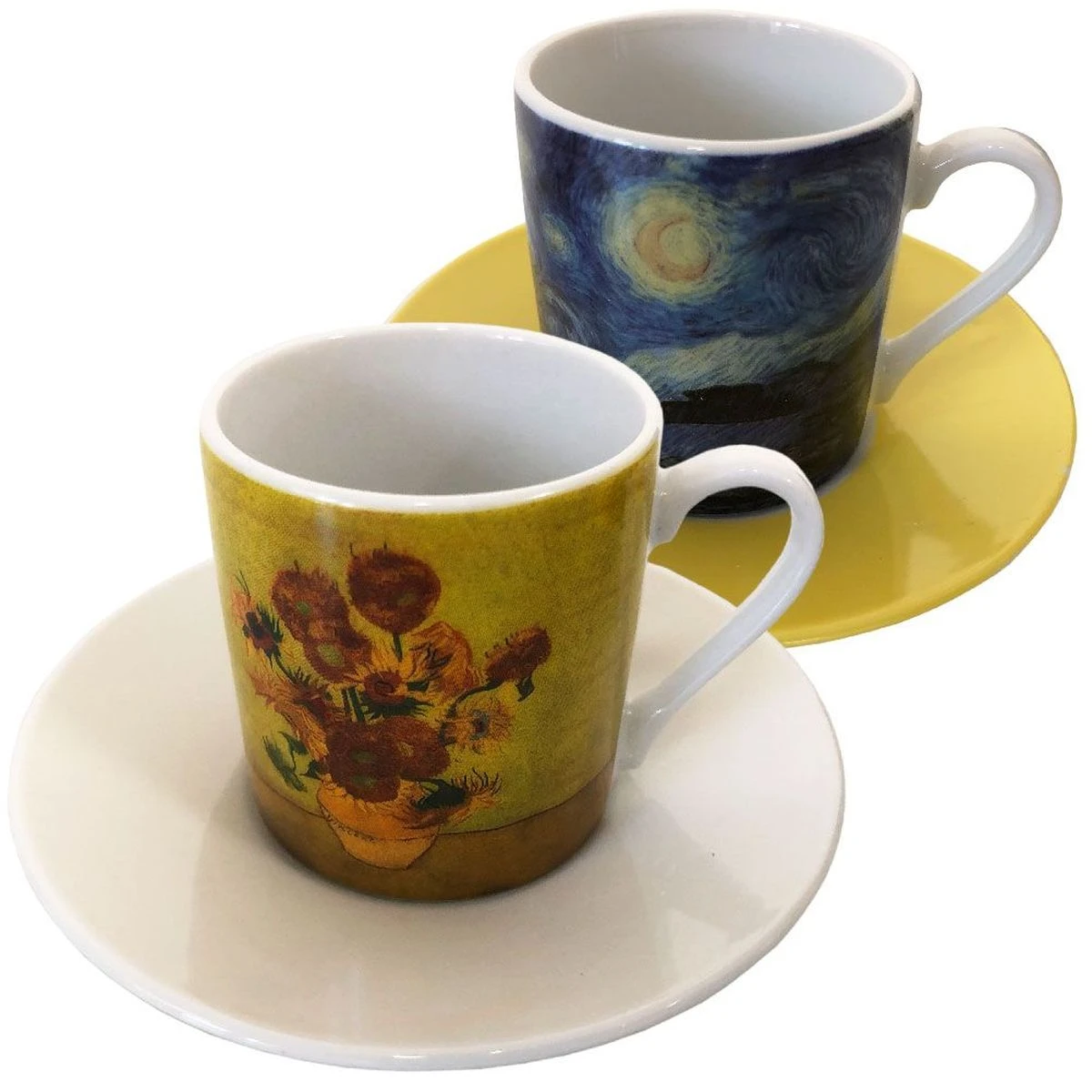 Set Expresso Pour 2 En Boite Cadeau Van Gogh – Image 2