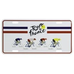 Plaque Métal Tour De France 30 X 15 Cm