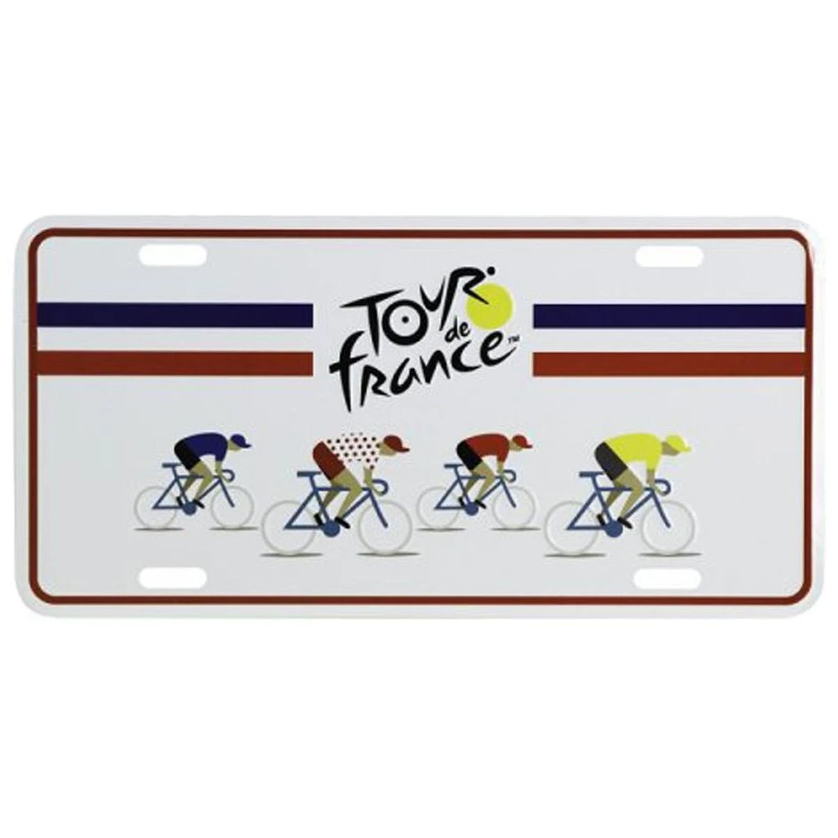 Plaque Métal Tour De France 30 X 15 Cm