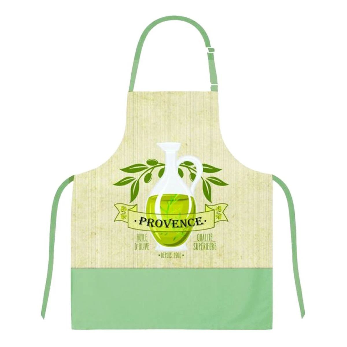 Tablier Adulte En Coton - Provence Huile D'Olive