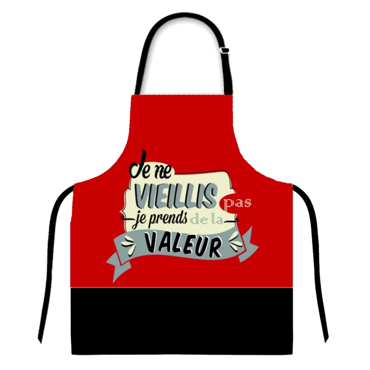 Tablier Adulte En Coton - Je Ne Vieillis Pas...