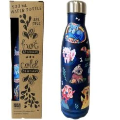 Gourde Isotherme Chiens Allen Designs - 500 Ml