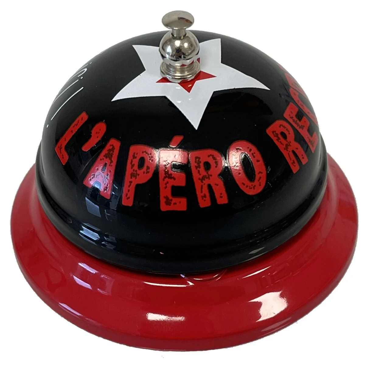 Sonnette De Table Noir En Métal - L'apéro Recrute – Image 2