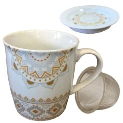 Tisanière Amérindien Avec Infuseur Métal Collection Chabada