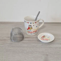 Tisanière Avec Infuseur Métal Collection Family Mamie