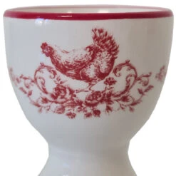 Coquetier Poules En Céramique - Collection Lisebeth