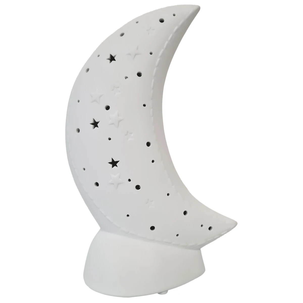Lampe Lune En Porcelaine 26 Cm – Image 2