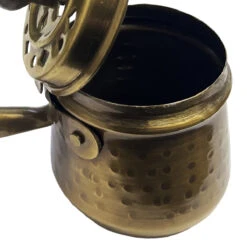 Brûle Parfum Encens En Laiton Et Bois - Fabriqué En Inde