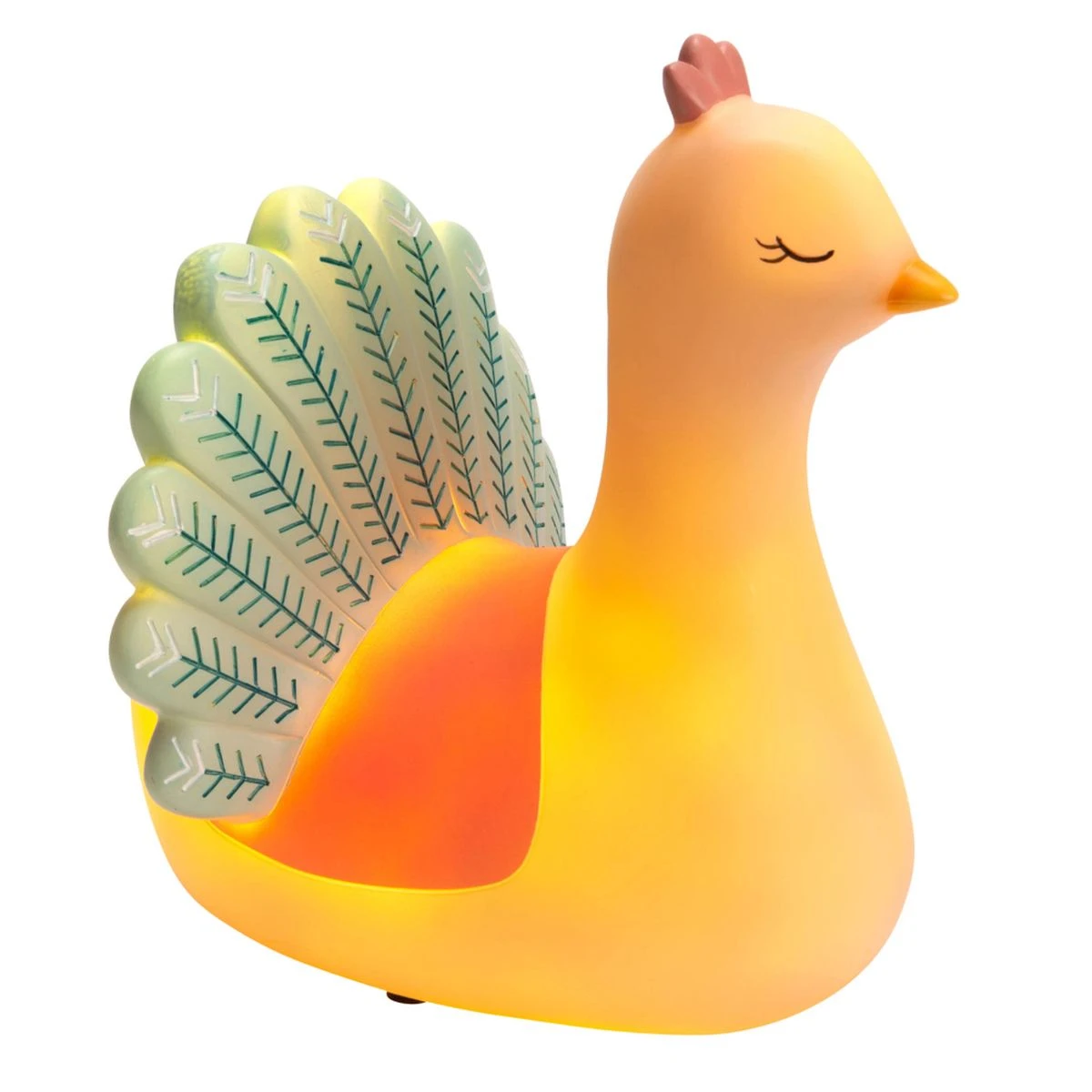 Veilleuse Jade Le Paon