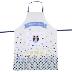 Tablier De Cuisine Chouettes - Chaque Jour - Taille Adulte