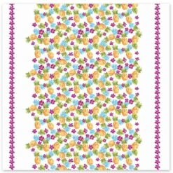 Nappe Exotic Spirit En Coton 150 X 150 Cm