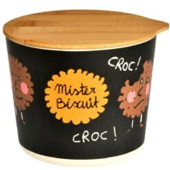 Pot En Bambou Pour Les Biscuits - Mister Biscuits
