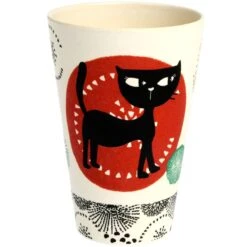 Verre Timbale En Fibre De Bambou - Les Chats