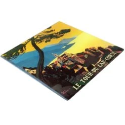 Dessous De Plat En Verre Lisse Corse - Le Tour Du Cap