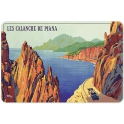 Set De Table Corse Calanche De Piana 45 X 30 Cm