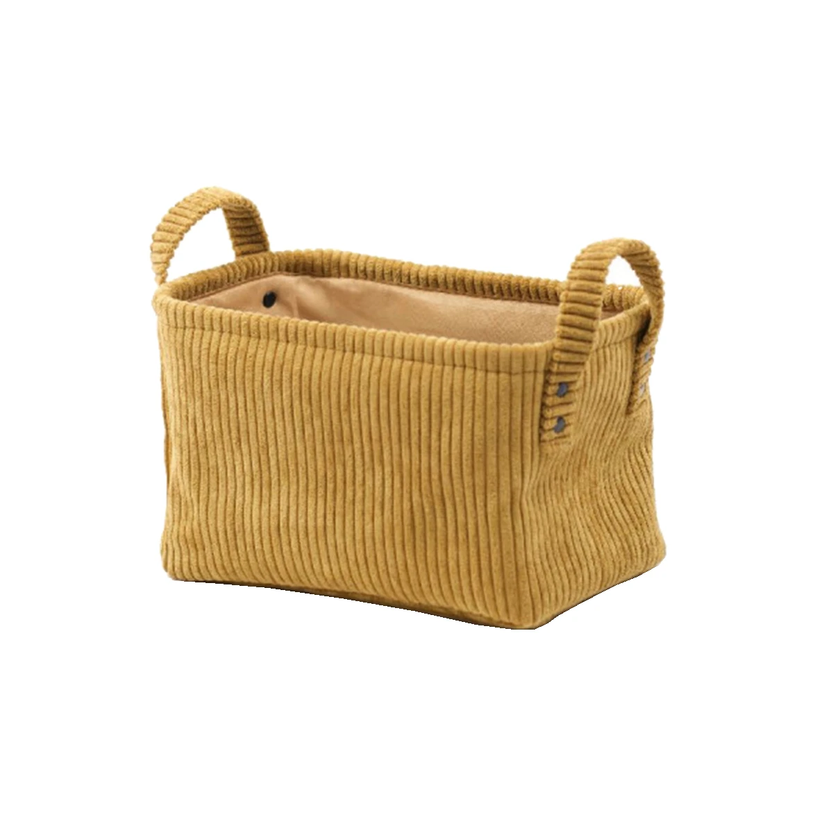 Panière En Velours Côtelé Collection Cosy - Bronze – Image 3