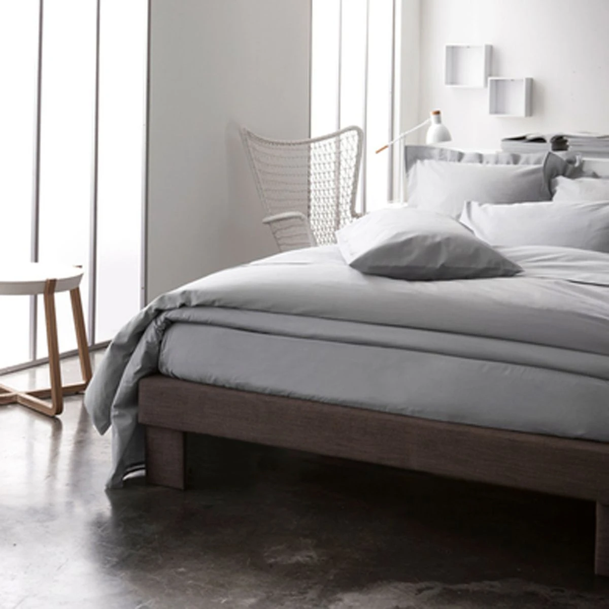 Drap Housse Zinc 140 X 200 Cm - Bonnet 30 Cm