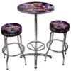 Table Tabourets Johnny Hallyday Velvet