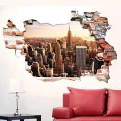 Sticker Décoratif Mural New -York City 120 Cm