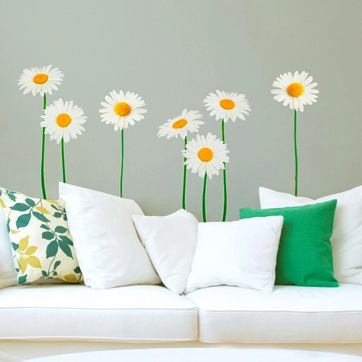 Sticker Décoration Murale Marguerites
