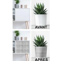 Rouleau Adhésif Peau De Serpent Brillant 45 X 150 Cm - Argent