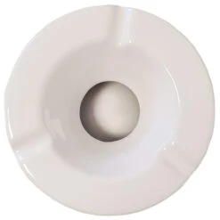 Cendrier Marocain Art Déco - Gris Et Blanc