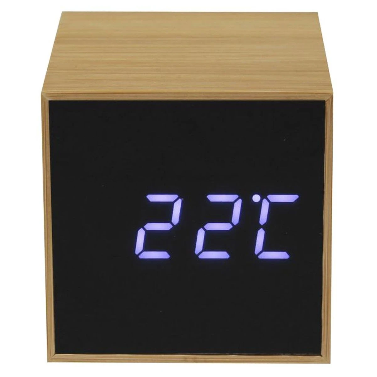 Réveil Bambou Led - Petit Modèle