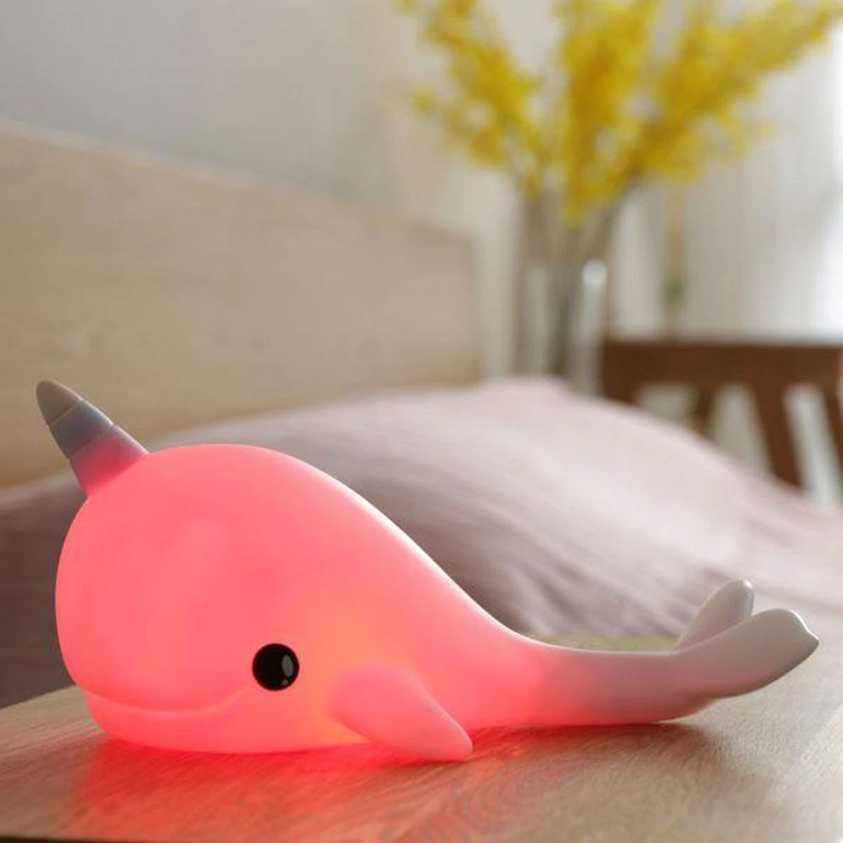 Veilleuse Narval Blanc LORY