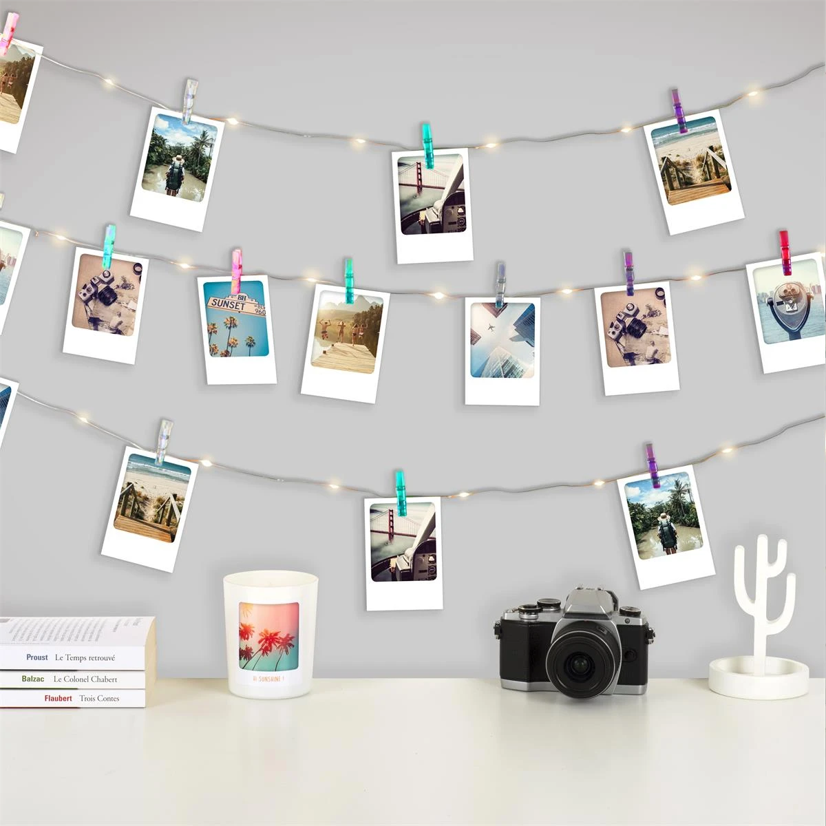 Guirlande Photos Lumineuse Iridescente 4.5 Mètres – Image 2