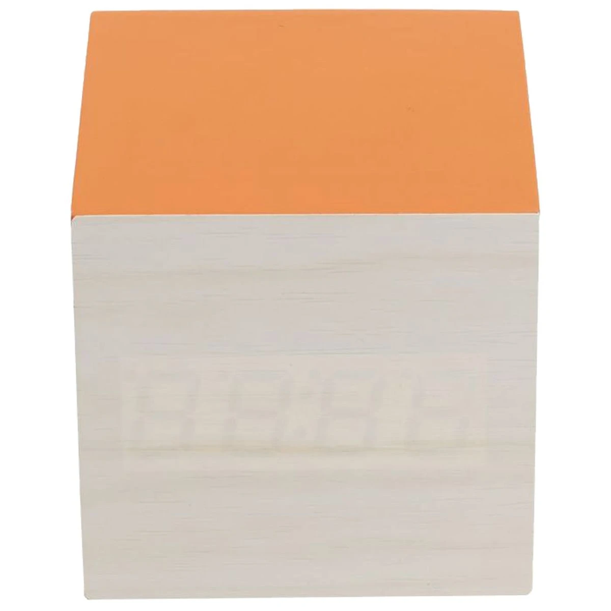 Réveil Cube Color Bloc Orange