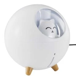 Diffuseur Huiles Essentielles Chat Lumineux