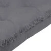 Coussin De Sol Uni En Coton 45 X 45 X 10 Cm - Prague Anthracite