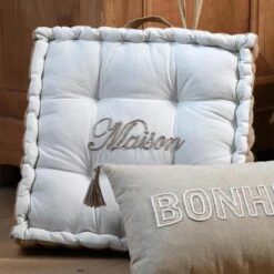 Coussin De Sol En Coton 43 X 43 X 10 Cm - Maison