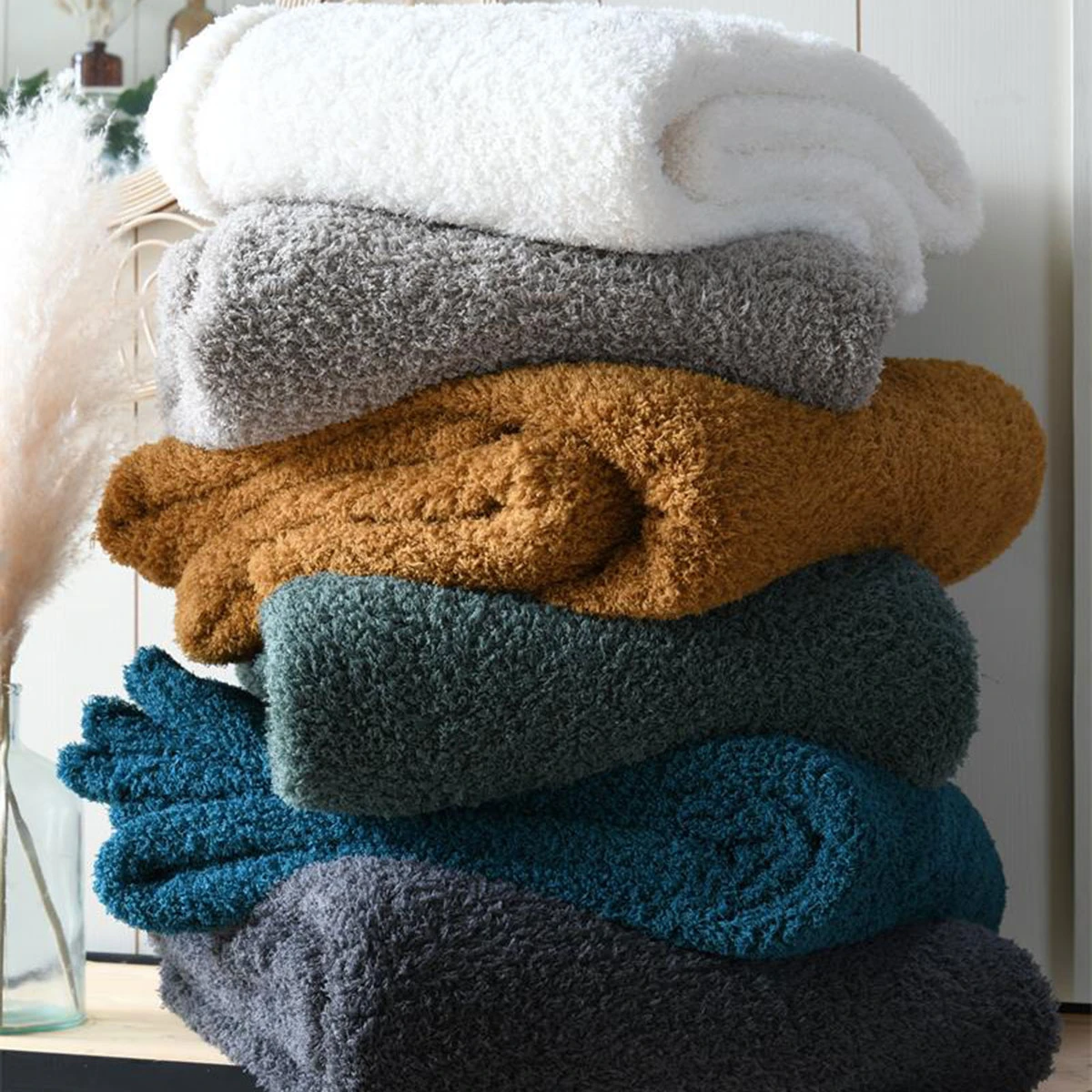 Plaid Montréal 130 X 160 Cm - Anthracite – Image 2