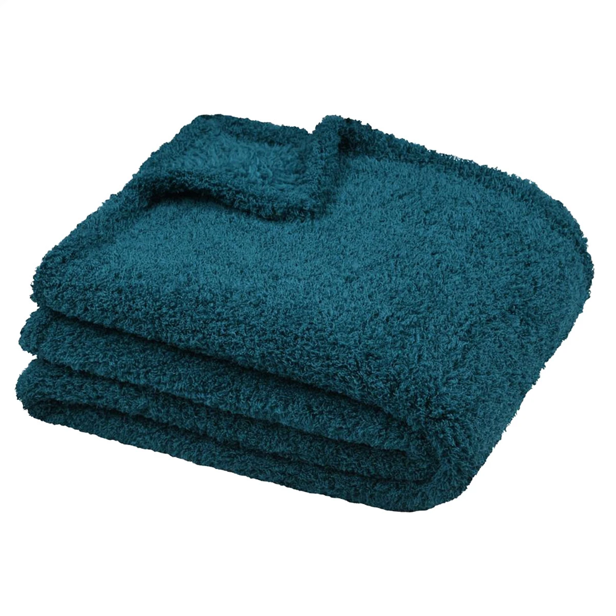 Plaid Montréal 130 X 160 Cm - Pétrole – Image 3